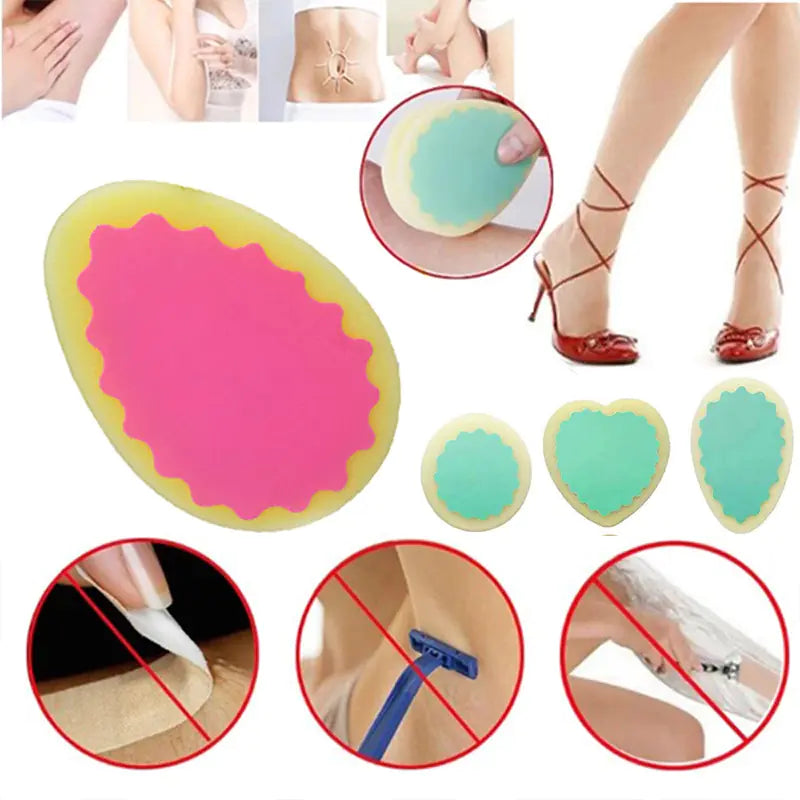 Painless Reusable Hair Removal Sponge for Face & Body