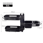 Rotating No-Drill Storage Rack for Bathroom & Kitchen