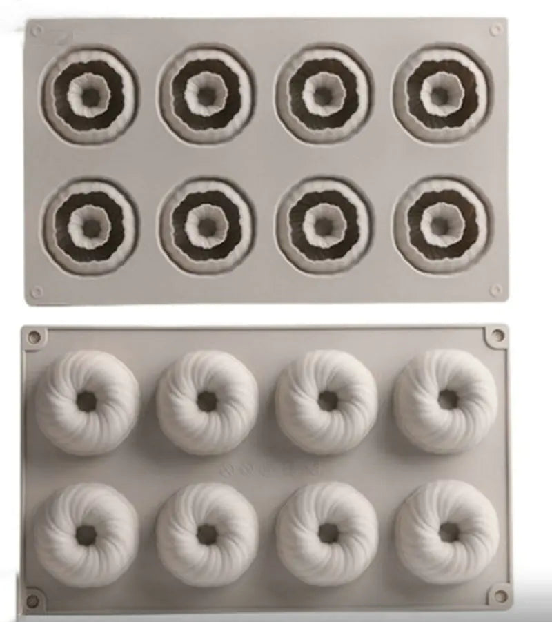 French Mousse Silicone Cake Mold for DIY Baking